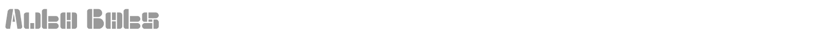 Auto Bots font preview